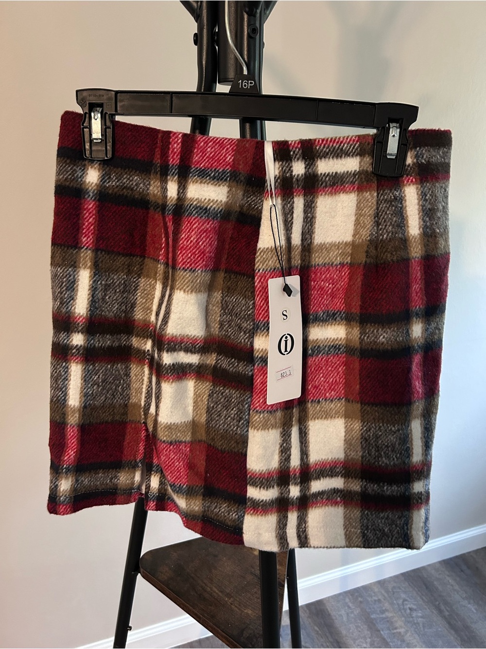 NWT Mini plaid skirt